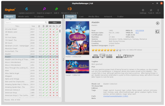 Official application interface