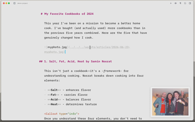 Official application interface