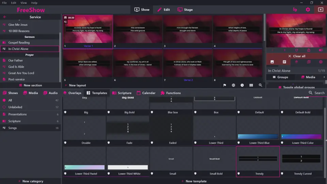 Official application interface