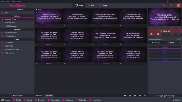 Official application interface