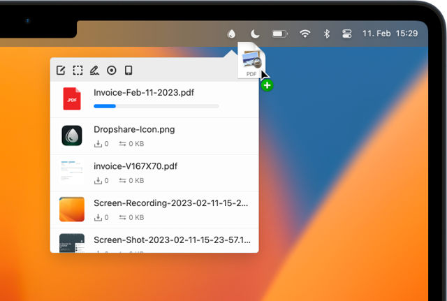 Official application interface