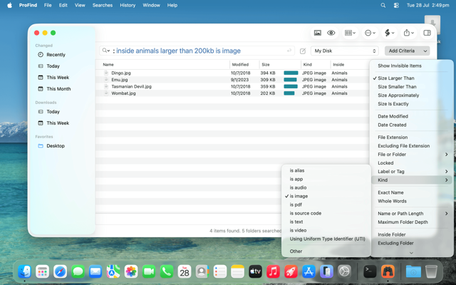 Official application interface