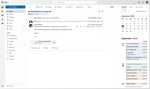 Official application interface