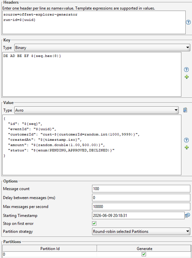 Official application interface