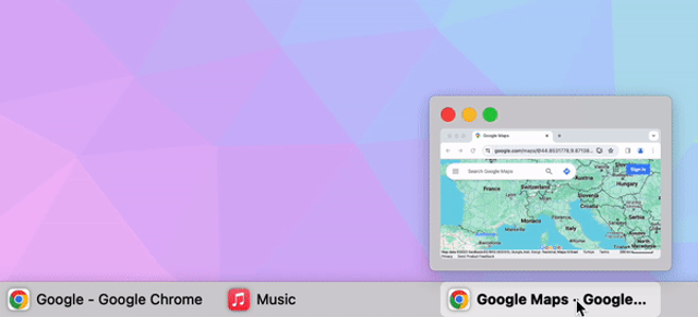 Official application interface