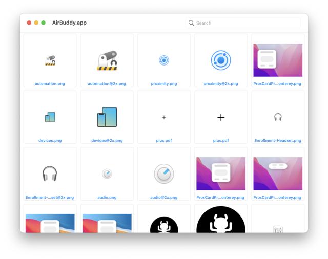 Official application interface