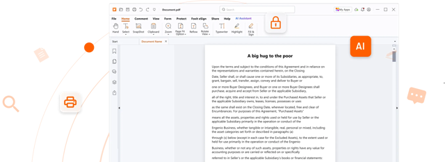 Official Foxit Reader interface on Windows.