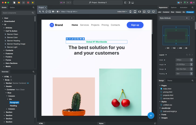 Official application interface