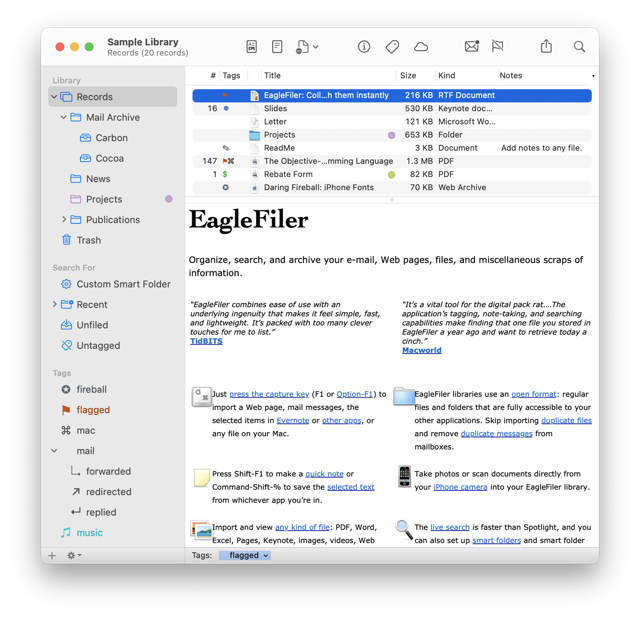 Official application interface