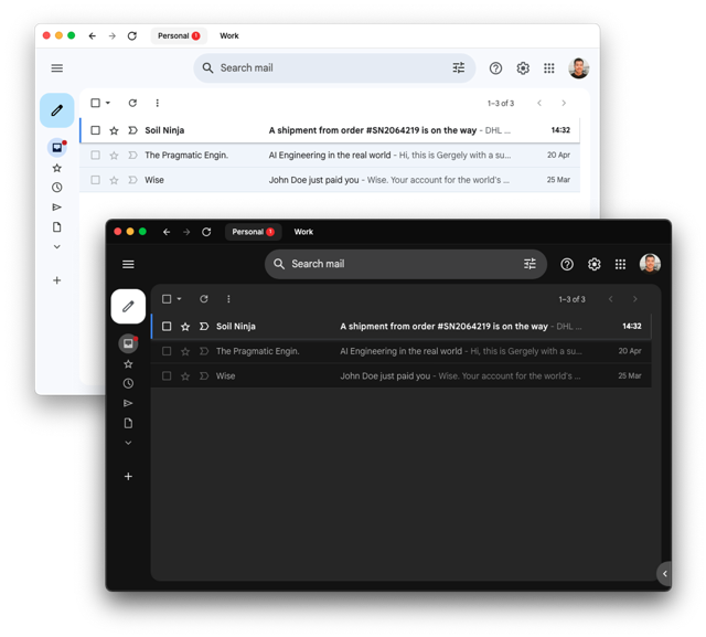 Official application interface