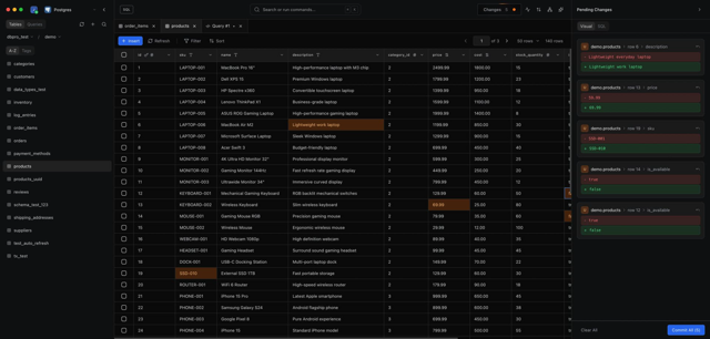 Official application interface