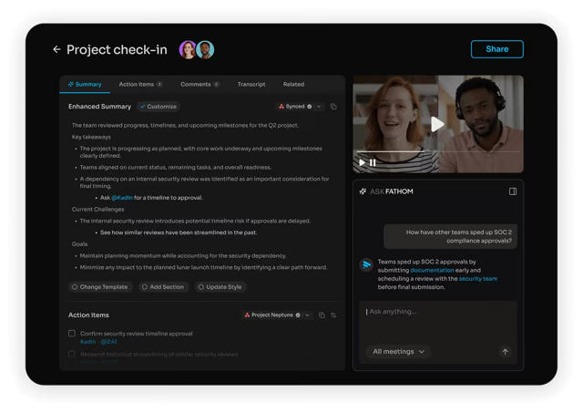 Official application interface