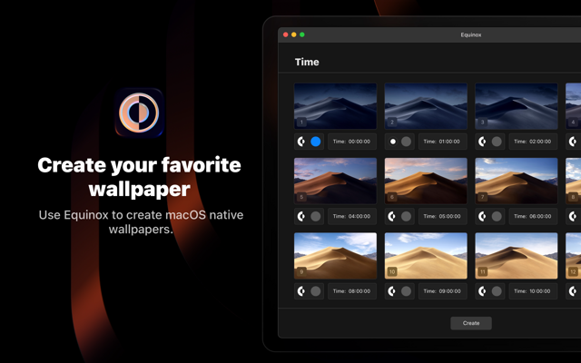 Official application interface