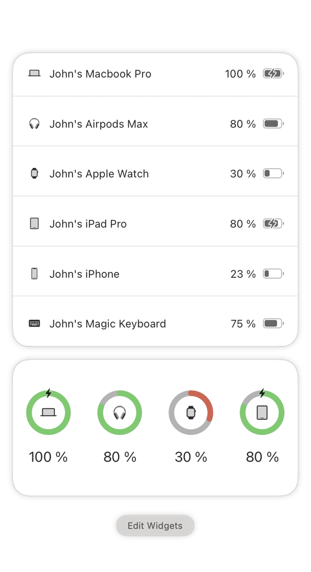 Official application interface