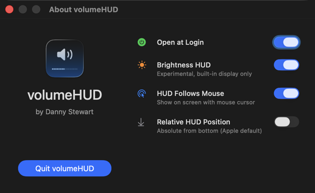 Official application interface