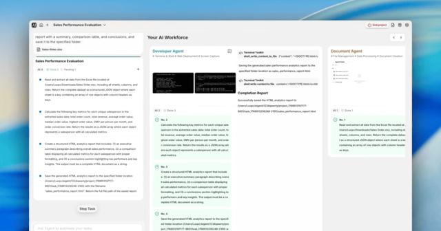 Official application interface