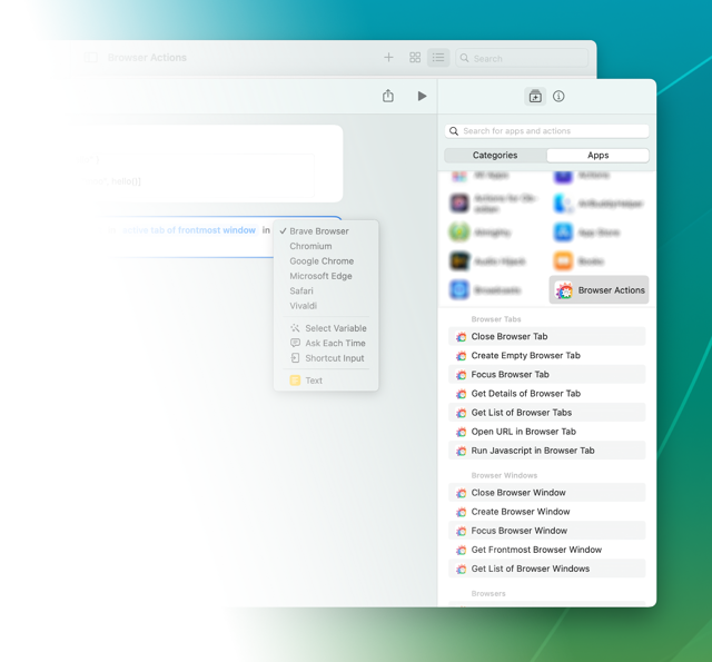 Official application interface