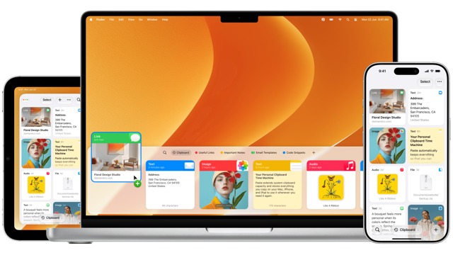 Official application interface