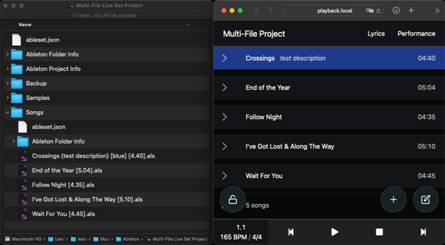 Official application interface