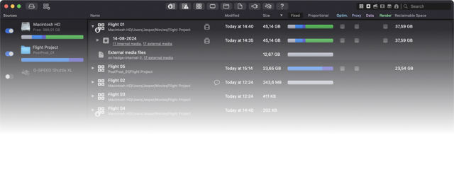 Official application interface