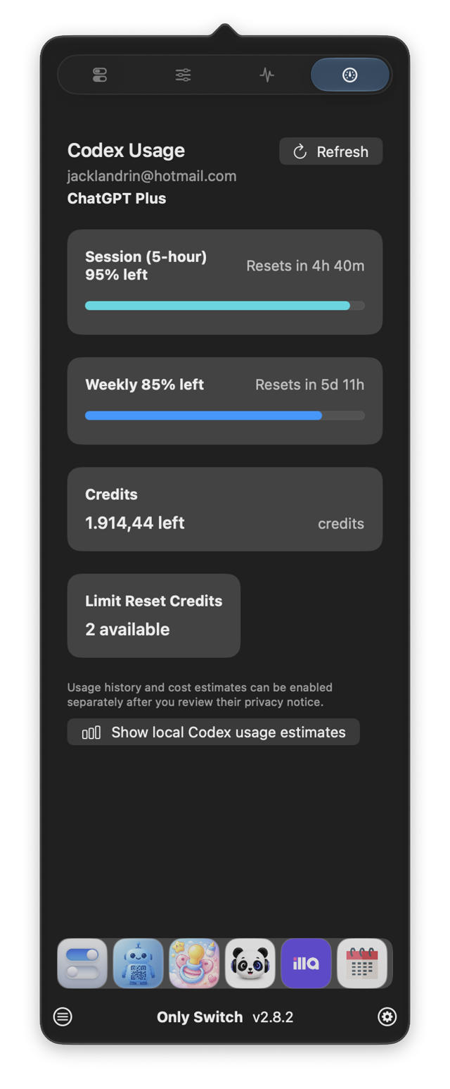 Official application interface