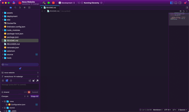 Official application interface