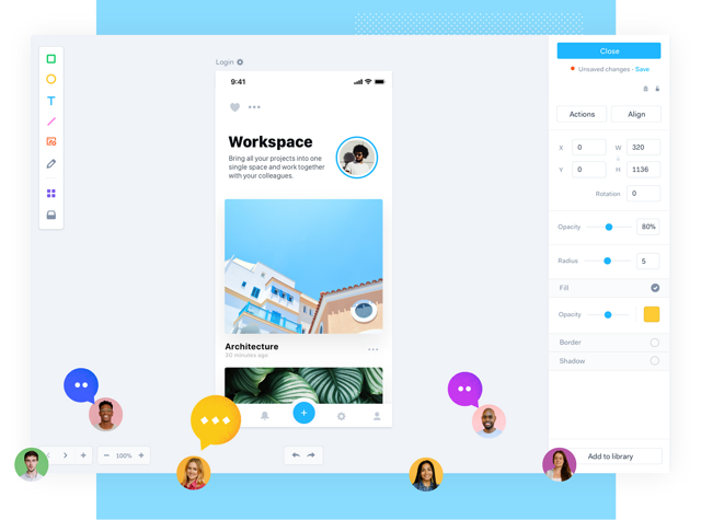 Official application interface