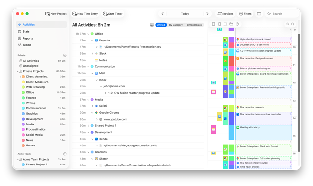 Official application interface