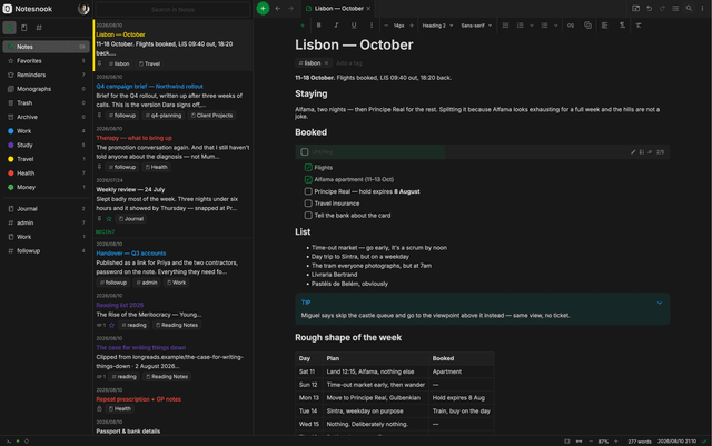 Official application interface