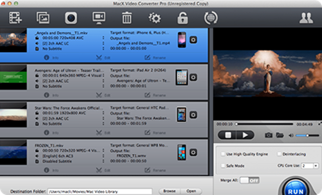 Official application interface