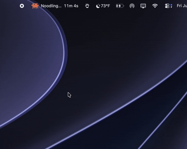 Official product interface example