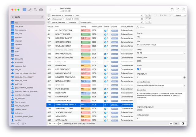 Official application interface