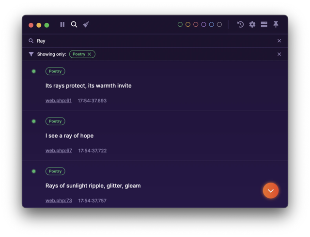 Official application interface