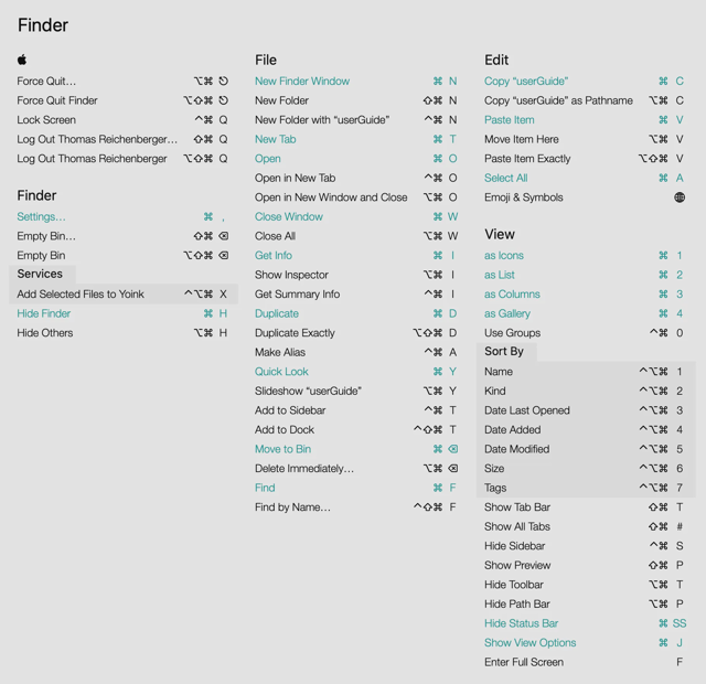 Official application interface