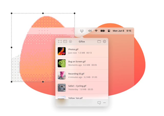 Interface oficial do aplicativo