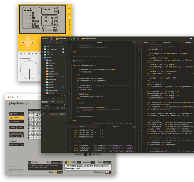 Official application interface