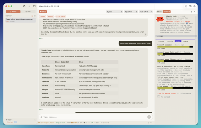 Official application interface