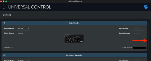 Universal Control 4.0 for Mac — historical device-management example from the official reference guide