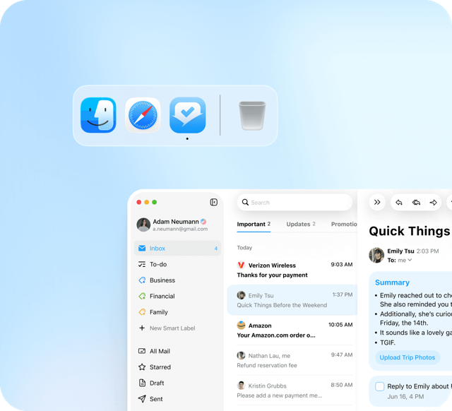 Official application interface