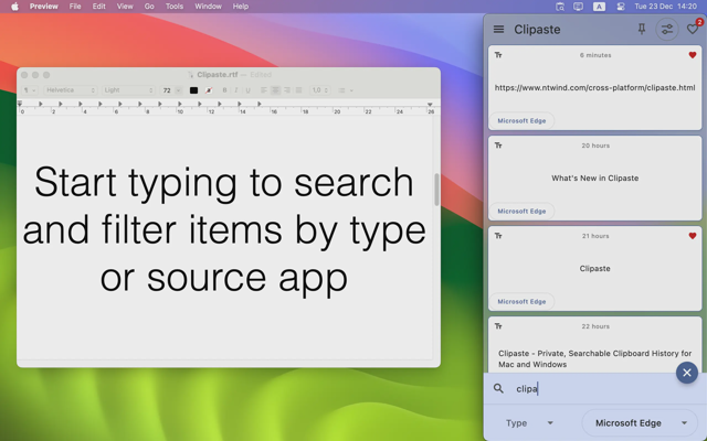 Official application interface